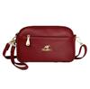 Bolso Casual Estilo Coreano para Mujer de Primavera y Verano Bolso de Hombro Único Bolso Cruzado Bolso para Mamá Billetera para Monedas Bolso para Teléfono Móvil Bolso Universal de Cuero Suave
