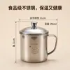Vaso de Agua de Acero Inoxidable 316 para Niños con Tapa, Vaso de Aprendizaje para Bebé, Vaso de Leche para Jardín de Infancia, Vaso de Dibujos Animados Anticaídas