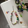 Funda de Teléfono de Dibujos Animados de Buzz Lightyear Lanyard Colgante de Cámara CCD Cadena de Cuentas de Color Mixto Teléfono