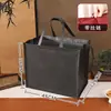 Extra Grande Extra Grande Bolsita con Cierre Ecológica Bolsa No Tejida Gran Capacidad Caja de Regalo Grande Bolsa de Regalo Color Sólido