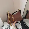 Bolso de Mano Francés Mate Transfronterizo 2026 Otoño/Invierno Nuevo Estilo Moda Retro Bolso de Hombro Único Bolso Cruzado de Gamuza para Viaje