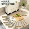 Modelo nuevo 2026, estante para cuchillos de cocina sin taladro, tabla de cortar, portacuchillos, organizador multifuncional para palillos, solución de almacenamiento todo en uno