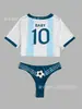 Conjunto Separado de Cheerleader de Futebol Europeu e Americano Transfronteiriço Novo Estilo Lingerie Sexy Tentador e Sedutor Fabricante