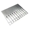 Placas de Grelha Metálica, Placas Compostas Galvanizadas a Frio de Alta Resistência para Plataformas de Aeroportos e Docas, Estoque Suficiente Disponível, Produção Profissional de Grelha de Aço