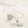 Collar de plata de ley S925 con forma de corazón guardián y diamantes Mosan, colgante de amor, joyería Spice Girl con un dulce viento fresco, transfronterizo, novedad de 2022