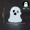 Paisagem Mini Transfronteiriça Halloween Abóbora Fantasma Brilha no Escuro Figuras Fofas Acessórios de Decoração DIY Mini Enfeites de Mesa
