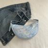 Bolso bandolera para mujer, bandolera de hombro, a rayas de colores, a la moda, 2024