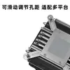 Radiador todo en uno G49 ultradelgado de empuje hacia abajo, adecuado para cajas pequeñas Itx, enfriador de CPU silencioso con 4 tubos de cobre