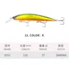 Señuelo Minnow Hundimiento de Peso Grande de 110 mm/37 g, Señuelo Duro Biónico, Envío Directo de Fábrica 9151