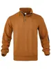 El superventas transfronterizo de TEMU: Sudadera Henley de moda europea y americana, nueva, con botones, de manga larga, con bordado de aplicación, para primavera y otoño