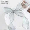 Fita Iridescente 4cm Cauda de Peixe Colorida Rolo Grande Embalagem de Buquê Decoração de Floricultura Fita para Flores Laço DIY Padrão Ondulado