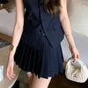 Top de moda, juguetón y capaz, elegante, chic y hermoso, de la celebridad de Internet Xiaoxiangfeng, Falda de traje popular y hermosa de este año