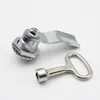 Fechadura de chave triangular lixo trem metrô elevador fechadura válvula chave chave triangular universal torneira Hatan lock