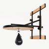 Soporte de Pera de Boxeo de 3.8 cm, Rack para Pelota de Velocidad, Tablero Colgante de Pelota de Reacción, Altura Ajustable, Absorción de Impactos