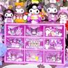 Sanrio Escritorio Nueve Cuadrículas Cajón Caja de Almacenamiento Almacenamiento para Dormitorio Portalápices Estudiante Dormitorio Caja de Almacenamiento con Cajón