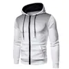 Nueva sudadera para hombre para comercio electrónico transfronterizo en Amazon, sudadera con cremallera casual deportiva y de fitness para hombre, sudadera para hombre de otoño e invierno