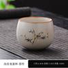 Xícara de Mestre Jingdezhen Gelo Negro Xícara Única Azul e Branca Xícara de Chá Transfronteiriça Enfeites para Casa Construídos E-commerce Dropshipping