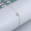 Pulsera de Plata Esterlina 925 de cuerpo completo para mujer, de cintura pequeña, nueva moda coreana, pulsera simple de temperamento y personalidad, regalo para estudiante