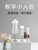 Maniquí de Enseñanza, Maniquí de Dos Partes, Modelo de Corte 3D Pequeño Mini para Diseño de Ropa de Estudiante
