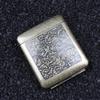 Creative Gangster 3 Pacote Aberto de 20 Recartilhado Vintage Constantino Metal Clipe de Cigarro Personalizado Estojo de Cigarro Masculino Comércio Exterior