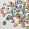 Cuentas Pintadas a Mano DIY Cuentas con Forma de Azufaifa Accesorios para Joyería Hechos a Mano Agujero Recto Colorido Dibujos Animados Lindos Pulsera de Verano Collar de Cuentas