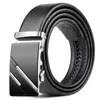 Cinturón automático para hombre con hebilla nueva, duradero, simple, con ranura para tarjetas, juvenil, de negocios, versátil, para estudiantes, cinturón de moda para pantalones