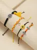 Amazon Venta Caliente Transfronteriza Combinación de Pulsera de Ola Bohemio Cera Tejida Pulsera de Ola traje