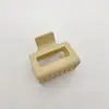 Pinza de Garra Cuadrada Mate Oufel, Pasador Triangular Grande, Pinza de Tiburón para Cola de Caballo Alta, Accesorio para el Cabello, Pinza de Garra para Cola de Caballo Alta