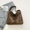 2026 Nova Bolsa de Ombro Única Estampa de Leopardo Retrô de Nicho para o Outono Bolsa Tote Feminina Grande Capacidade Bolsa Tiracolo Saco