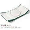 Caja de Anillo de Terciopelo de Doble Apertura para Joyería Caja para Collar Caja para Joyería Caja de Embalaje Caja de Regalo para Aretes Pulsera Venta al por Mayor Caja para Perlas