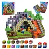 Os Blocos de Construção 3D Magnéticos Mais Quentes da Amazon para Crianças Cubo Magnético Blocos de Construção Brinquedos Transfronteiriços de Natal DIY
