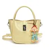 Bolso de Mano de Moda Bolso Cubo Bolso Cruzado para el Trabajo Nuevo Simple de Moda para Mujer Elegante Versátil Casual Bolso de Dama