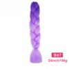 Xuchang en stock, trenza de doble color, trenza jumbo, peluca africana, trenza sucia, trenza degradada, cabello, venta al por mayor