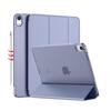 Adecuado para el Nuevo iPad 10 2024 Carcasa Mate Transparente PC Funda Protectora Ipad10.9 Funda Protectora Ranura para Lápiz