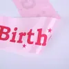 Suministros de Decoración para Bodas Bola Etiqueta Cinta Cinta con Logo Impreso Decoración de Fiesta para la Cumpleañera Cinta de Etiqueta