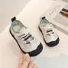 Sapatos Casuais Infantis para Meninos, Crianças de Jardim de Infância, Primavera e Outono, Antiderrapantes, de Malha Respirável, Sapatos Esportivos para Meninas, Solado Macio, Modelo Novo