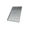 Painéis de grelha de aço galvanizado a quente personalizados pelo fabricante com espaçamento de 30/40/60, painéis de plataforma, tampas de grelha de aço para canaletas de drenagem de garagem