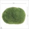 Suministro Directo Piedra Musgo Simulación Bola Musgo Simulación Piedra Micro Paisaje Juguete de Peluche Accesorios Piedras Pequeñas Plantas Falsas