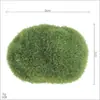 Placa de espuma de musgo sintético lã plantio pedra de musgo artificial placa de musgo decorativa para parede de plantas paisagísticas base de planta fácil de instalar