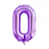 Globos de Aluminio con Números Grandes Versión Americana de 40 pulgadas para Decoración de Fiesta de Cumpleaños Globos de Aluminio con Números