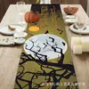 2026 Novo Caminho de Mesa de Halloween Transfronteiriço, Toalha de Mesa de Alta Qualidade para Festas de Feriado, Suprimentos de Decoração para Sala de Estar, Atacado Personalizado