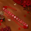 Cinturón Rojo de Boda para Recién Casados, Cinturilla Ensanchada para la Riqueza, Longitud Extendida para Novio y Novia, Sello de Cintura Rojo para Dinero Especial para Hombres y Mujeres