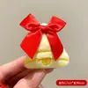 Broche de Alce de Natal, Alfinete Fofo do Papai Noel, Pequeno Presente Criativo, Decoração de Emblema de Árvore de Natal de Pelúcia