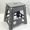Taburete Plegable de Plástico Engrosado con Respaldo para Exportación, Taburete Pequeño Portátil para Niños en Interiores y Exteriores