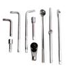 Venta al por mayor de fábrica 3/4 accesorios para vasos de alta resistencia varilla larga doblada llave de carraca Linyi herramientas manuales de ferretería