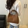 2025 Nueva Bolsa de Canasta de Verduras de Verano de Gran Capacidad de Un Hombro Cruzada Moda Versátil Simple Nicho Portátil Bolsa Balde