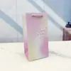 Bolsa de Regalo Pequeña Fresca y Soñadora Dorada Vaso de Agua Bolsa de Papel Larga para Empaque Bolsa de Mano para Reunión Anual de la Empresa Bolsa de Regalo de Agradecimiento