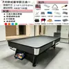 Mesa de bilhar automática de retorno de bola padrão adulto americano mesa de bilhar interior doméstico preto oito mármore multi-funcional de três propósitos