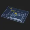 Hot-selling da Fábrica Marca de Fábrica Anti-estático Conjunto Porta Cartão de Trabalho Transparente Rígido Sem Poeira Porta Crachá ESD 103*71MM