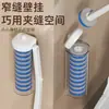 Conjunto de Escova de Vaso Sanitário Descartável para Limpeza sem Cantos Mortos, Artefato Doméstico, Montado na Parede, Cabeça de Reposição Descartável, Escova de Vaso Sanitário